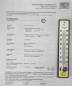 Preview: Raumthermometer geeicht bis 2029 mit Eichschein