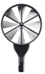 Hochpraeziser 100 mm-Fluegelrad-Sondenkopf inkl. Temperatursensor