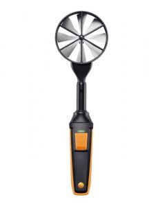Hochpraezise Fluegelrad-Sonde (Ø 100 mm, digital) - inkl. Temperatursensor, kabelgebunden