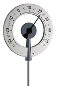 Gartenthermometer Lollipop anthrazit