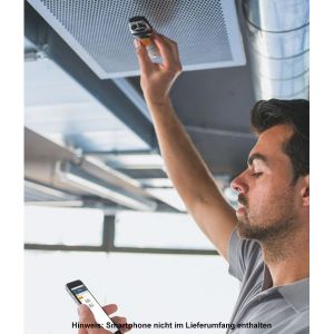 Flügelrad-Anemometer Testo 410i mit Smartphone-Bedienung