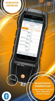 testo 300 SE Longlife Set - Next Level mit Bluetooth® Connector - Frühjahrsaktion 2024