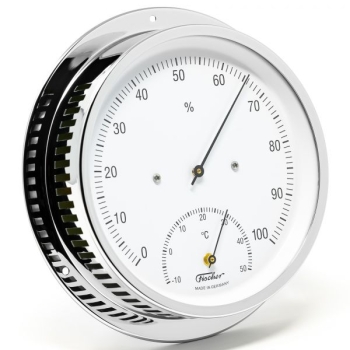 Klimamesser mit Echthhaar-Hygrometer 5110.98-47