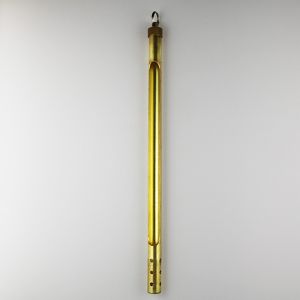 Messing-Schutzhuelse fuer Laborthermometer Teilung 0,1 - 0,2 Grad C