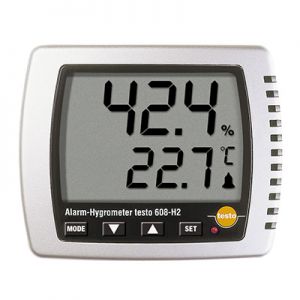 Thermo-Hygrometer Testo 608-H2 mit Kalibrier Protokoll