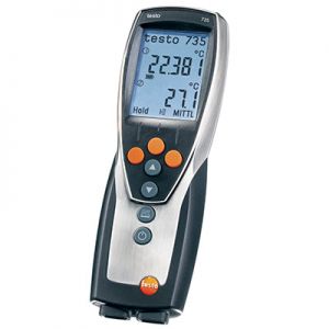 3-Kanal Temperatur-Messgeraet Testo 735-2