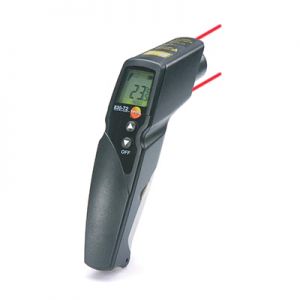 IR-Thermometer Testo 830 T2 mit 2-Punktlasermarkierung