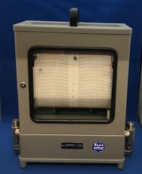 Druckbandschreiber 2-fach 0 - 25 bar - 10 + 40 Grad Celsius - Kopie