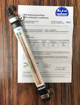 Raumthermometer geeicht bis 2029 mit Eichmarke - Kopie