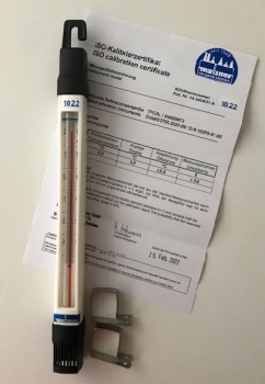 Raumthermometer geeicht bis 2029 mit Eichmarke - Kopie