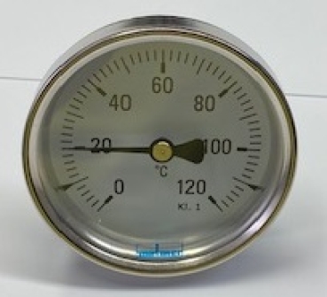 Heizungsthermometer Ersatzthermometer Klasse 1 0 - 120 °C  - Sonderpreis