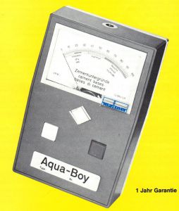 Aqua Boy Baustoffmessgerät -  EFM I  Grundgerät incl. Einschraubelektroden SET