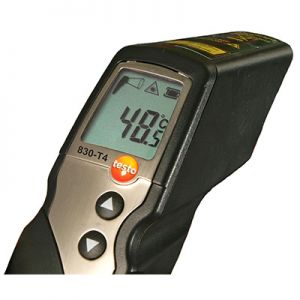 IR-Thermometer Testo 830 T4 mit 30 : 1 Optik