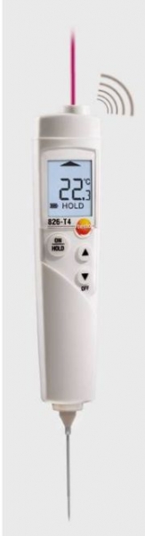 IR-Infrarot-Thermometer Testo 826 T4 mit Stechmessung