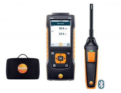 Testo 440 Feuchte-Set mit Bluetooth