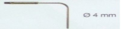 dünner Feuchtefühler für Testo 635-1/-2