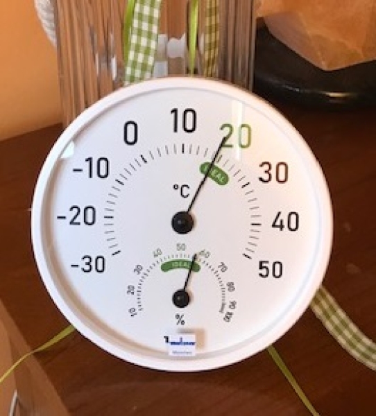 Raumthermometer Analoge Anzeige - sehr gut lesbar - Bimetallthermometer