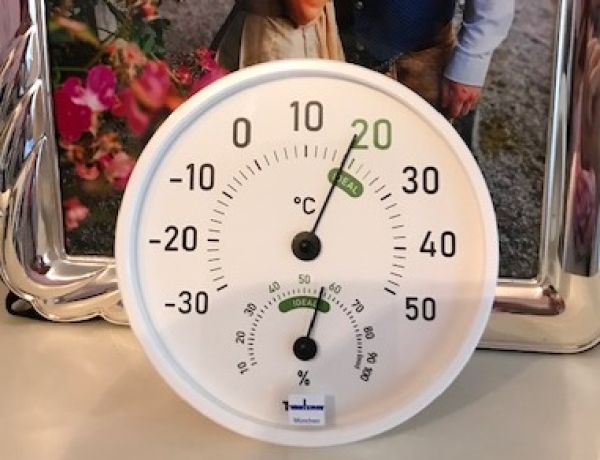 Raumthermometer Analoge Anzeige - sehr gut lesbar - Bimetallthermometer