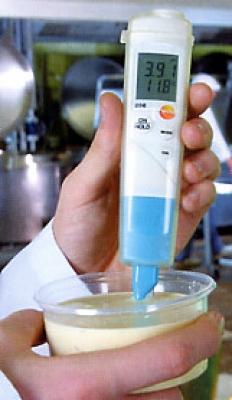 Testo 206 - pH2 Starter-SET pH-/Temperatur-Messgerät für halbfeste Medien