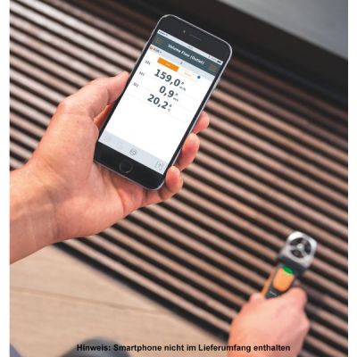 Flügelrad-Anemometer Testo 410i mit Smartphone-Bedienung