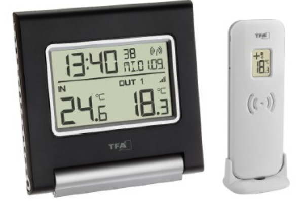 Funk Thermometer SPOT mit Außentemperatursender - 433 MHz - stabile Sendefrequenz