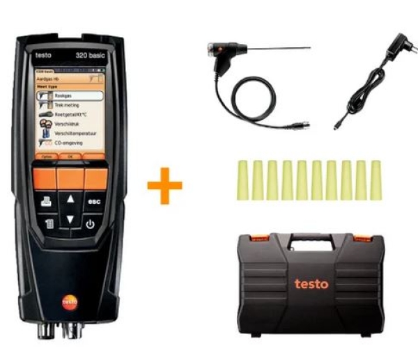 Komplett-Set: Testo 320 basic + Testo 510i