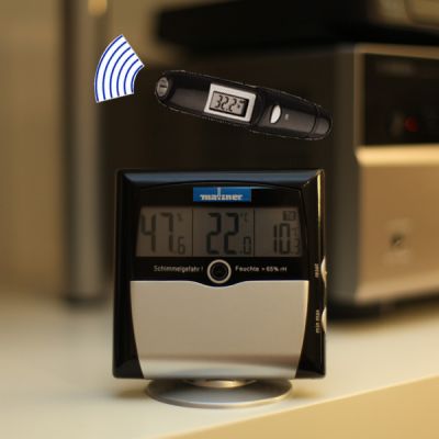 Schimmelwarn SET Thermo-Hygrometer + Infrarot Thermometer
