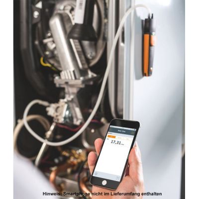 Differenzdruckmessgeraet mit Smartphone Bedienung Testo 510i