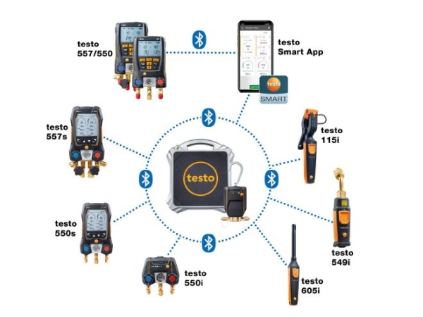 testo 560i - Digitale Kältemittelwaage mit Bluetooth®