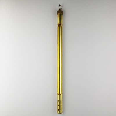 Messing-Schutzhuelse fuer Laborthermometer Teilung 0,1 - 0,2 Grad C