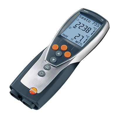 3-Kanal Temperatur-Messgeraet Testo 735-2