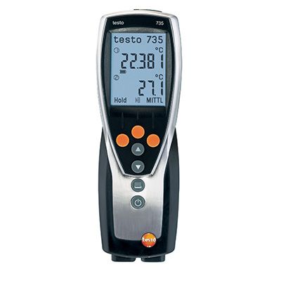 3-Kanal Temperatur-Messgeraet Testo 735-1