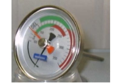 Rauchgasthermometer mit Schleppzeiger