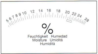 Aqua Boy Typ HM I Holzfeuchtigkeitsmessgeraet