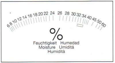 Aqua Boy Typ HM III Holzfeuchtigkeitsmessgeraet