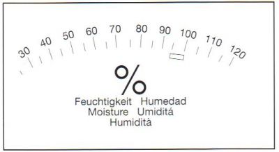 Aqua Boy Typ HM II Holzfeuchtigkeitsmessgerät  30 - 120 % Hochfeuchte