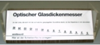 Glasdickemesser OP 2