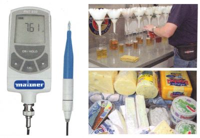 Lebensmittel-SET pH-Meter PHT 810