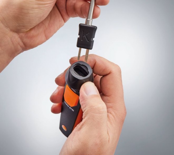 Temperatur-Set Smart Probe testo 915i mit 3 steckbaren Temperaturfühlern