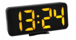 Wecker "Time Block" (schwarz - weiß)