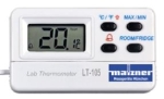 Minima Maxima Digital Alarm Thermometer LT 105 incl. Werkprüfschein und Alu-Referenzkörper